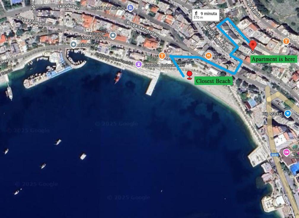 Veranda Sea View Apartment Saranda Extérieur photo